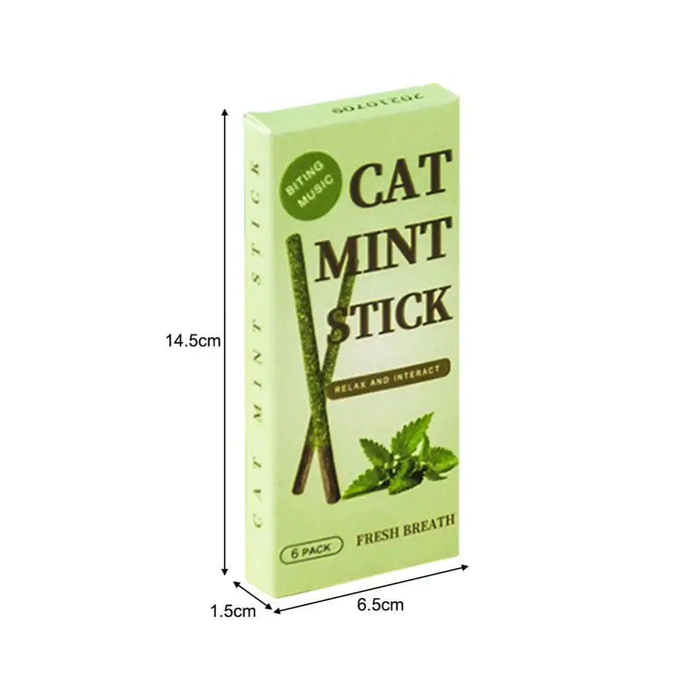 Natural stick for cat teeth